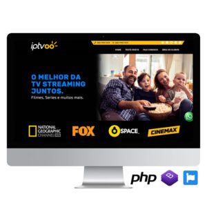 Script Site para TV online em PHP com Painel Administrador