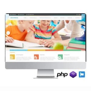 Script – Site Escola Com Painel Responsivo 100% Php Grátis