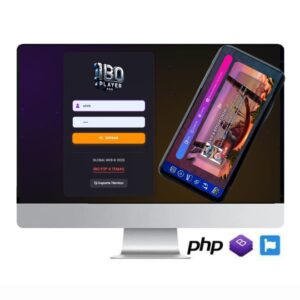 SCRIPT IBO PLAYER P2P COM 4 TEMAS,  LOGIN VIA MAC/ USUARIO E SENHA