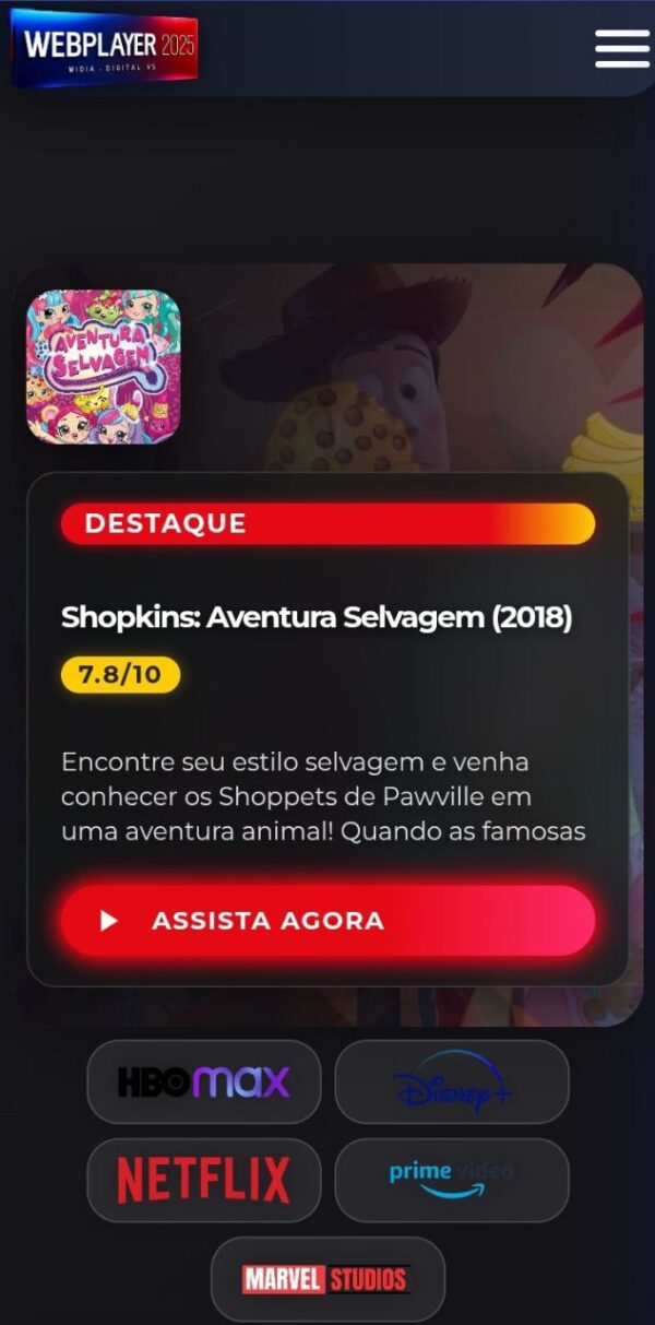 LANÇAMENTO WEB PLAYER 2025 COM PAINEL E APK - Imagem 5