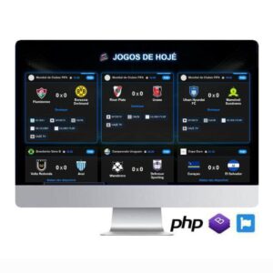 SCRIPT API DE FUTEBOL EM TEMPO REAL COM 3 MODELOS ATUALIZADO