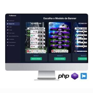 SCRIPT GERADOR DE BANNERS COM REVENDA ATUALIZADO