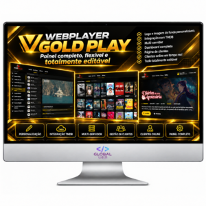 SCRIPT WEBPLAYER GOLD PLAY MULTI-SERVIDORES COM PAINEL ADMINISTRATIVO